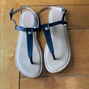 Cat & Jack Black Strap Sandals